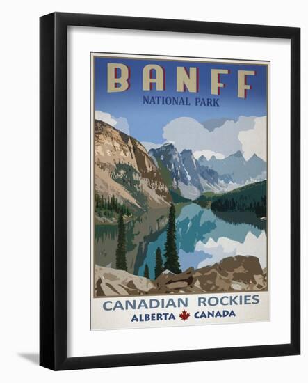 Banff, Canada-Mark Chandon-Framed Giclee Print