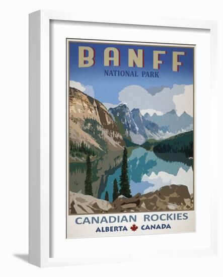 Banff, Canada-Mark Chandon-Framed Giclee Print