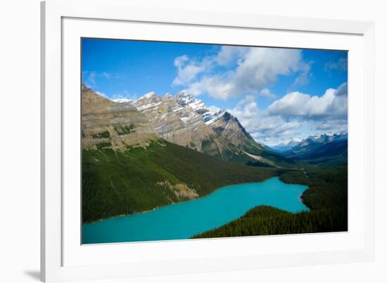 Banff Peyto Lake in Canadian Rockies-null-Framed Photo