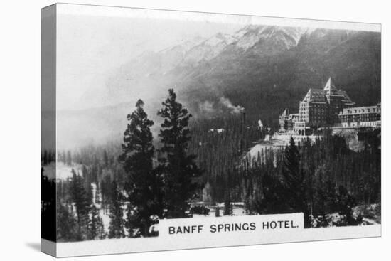 Banff Springs Hotel, Alberta, Canada, C1920S-null-Stretched Canvas