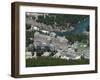 Banff Springs Hotel and Bow River Near Banff, Banff National Park, UNESCO World Heritage Site, Albe-Hans Peter Merten-Framed Photographic Print