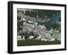 Banff Springs Hotel and Bow River Near Banff, Banff National Park, UNESCO World Heritage Site, Albe-Hans Peter Merten-Framed Photographic Print