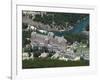 Banff Springs Hotel and Bow River Near Banff, Banff National Park, UNESCO World Heritage Site, Albe-Hans Peter Merten-Framed Photographic Print