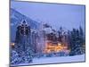 Banff Springs Hotel, Banff, Alberta-Michele Westmorland-Mounted Photographic Print