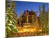 Banff Springs Hotel, Banff, Alberta-Michele Westmorland-Mounted Photographic Print