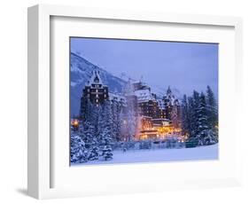 Banff Springs Hotel, Banff, Alberta-Michele Westmorland-Framed Photographic Print