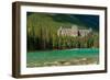 Banff Springs Hotel by Bow River in Banff National Park, Alberta, Canada-null-Framed Photographic Print