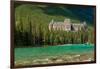 Banff Springs Hotel by Bow River in Banff National Park, Alberta, Canada-null-Framed Photographic Print