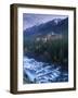 Banff Springs Hotel from Surprise Point and Bow River, Banff National Park, Alberta, Canada-Gavin Hellier-Framed Photographic Print