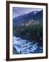 Banff Springs Hotel from Surprise Point and Bow River, Banff National Park, Alberta, Canada-Gavin Hellier-Framed Photographic Print