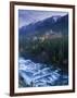 Banff Springs Hotel from Surprise Point and Bow River, Banff National Park, Alberta, Canada-Gavin Hellier-Framed Photographic Print