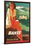 Banff Travel Poster-null-Framed Art Print