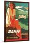 Banff Travel Poster-null-Framed Art Print
