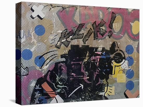 Bang Bang 1-Dan Monteavaro-Stretched Canvas