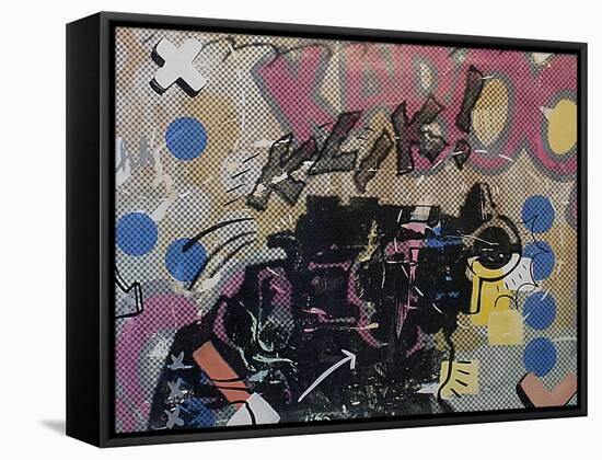 Bang Bang 1-Dan Monteavaro-Framed Stretched Canvas