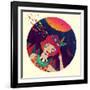 Bang-Diela Maharanie-Framed Art Print