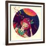 Bang-Diela Maharanie-Framed Art Print