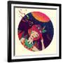 Bang-Diela Maharanie-Framed Art Print