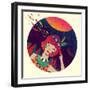 Bang-Diela Maharanie-Framed Art Print