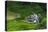 Bangaan in the Rice Terraces of Banaue, Northern Luzon, Philippines, Southeast Asia, Asia-Michael Runkel-Stretched Canvas