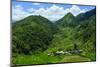 Bangaan in the Rice Terraces of Banaue, Northern Luzon, Philippines, Southeast Asia, Asia-Michael Runkel-Mounted Photographic Print