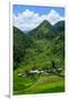 Bangaan in the Rice Terraces of Banaue, Northern Luzon, Philippines-Michael Runkel-Framed Photographic Print
