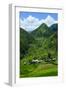 Bangaan in the Rice Terraces of Banaue, Northern Luzon, Philippines-Michael Runkel-Framed Photographic Print