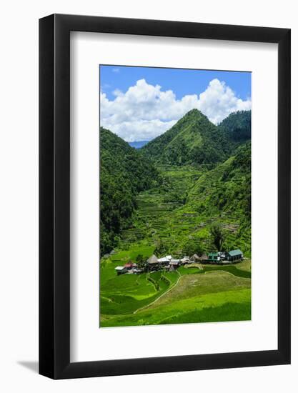 Bangaan in the Rice Terraces of Banaue, Northern Luzon, Philippines-Michael Runkel-Framed Photographic Print