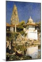 Banganga Tank and Walkeshwar Temple at Bombay, 1890S-Edwin Lord Weeks-Mounted Giclee Print