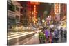 Bangkok at night, Bangkok, Thailand, Southeast Asia, Asia-Paul Porter-Stretched Canvas