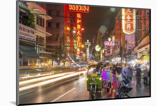 Bangkok at night, Bangkok, Thailand, Southeast Asia, Asia-Paul Porter-Mounted Photographic Print