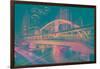 Bangkok Bridge-Marco Carmassi-Framed Photographic Print