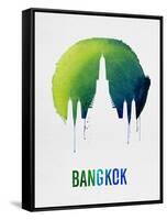 Bangkok Landmark Blue-null-Framed Stretched Canvas