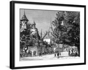 Bangkok, Siam, 19th Century-Barclay-Framed Giclee Print