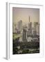 Bangkok Skyline, Including Baiyoke Tower Ii (304M) and Lumphini Park, Bangkok, Thailand-Andrew Taylor-Framed Photographic Print