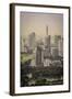 Bangkok Skyline, Including Baiyoke Tower Ii (304M) and Lumphini Park, Bangkok, Thailand-Andrew Taylor-Framed Photographic Print