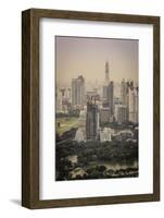 Bangkok Skyline, Including Baiyoke Tower Ii (304M) and Lumphini Park, Bangkok, Thailand-Andrew Taylor-Framed Photographic Print