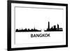 Bangkok Skyline-unkreatives-Framed Art Print