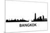 Bangkok Skyline-unkreatives-Mounted Art Print