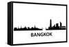 Bangkok Skyline-unkreatives-Framed Stretched Canvas