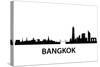 Bangkok Skyline-unkreatives-Stretched Canvas