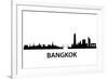 Bangkok Skyline-unkreatives-Framed Premium Giclee Print