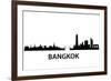 Bangkok Skyline-unkreatives-Framed Premium Giclee Print