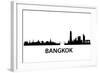 Bangkok Skyline-unkreatives-Framed Art Print