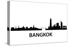 Bangkok Skyline-unkreatives-Stretched Canvas