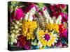 Bangkok Street Flower Market. Flowers Ready for Display at Many Places including Temples-Terry Eggers-Stretched Canvas