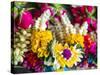 Bangkok Street Flower Market. Flowers Ready for Display at Many Places including Temples-Terry Eggers-Stretched Canvas
