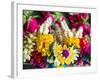 Bangkok Street Flower Market. Flowers Ready for Display at Many Places including Temples-Terry Eggers-Framed Photographic Print