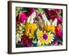 Bangkok Street Flower Market. Flowers Ready for Display at Many Places including Temples-Terry Eggers-Framed Photographic Print