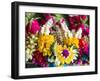 Bangkok Street Flower Market. Flowers Ready for Display at Many Places including Temples-Terry Eggers-Framed Photographic Print